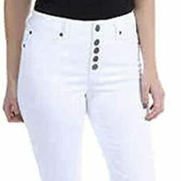 ladies button fly jeans